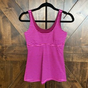 Lululemon tank top. Size 6. Pink.